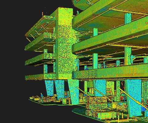 MS50 point cloud data