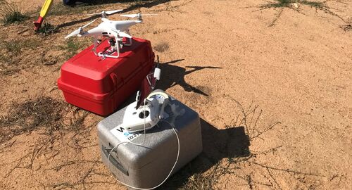 Drone and conventional technology